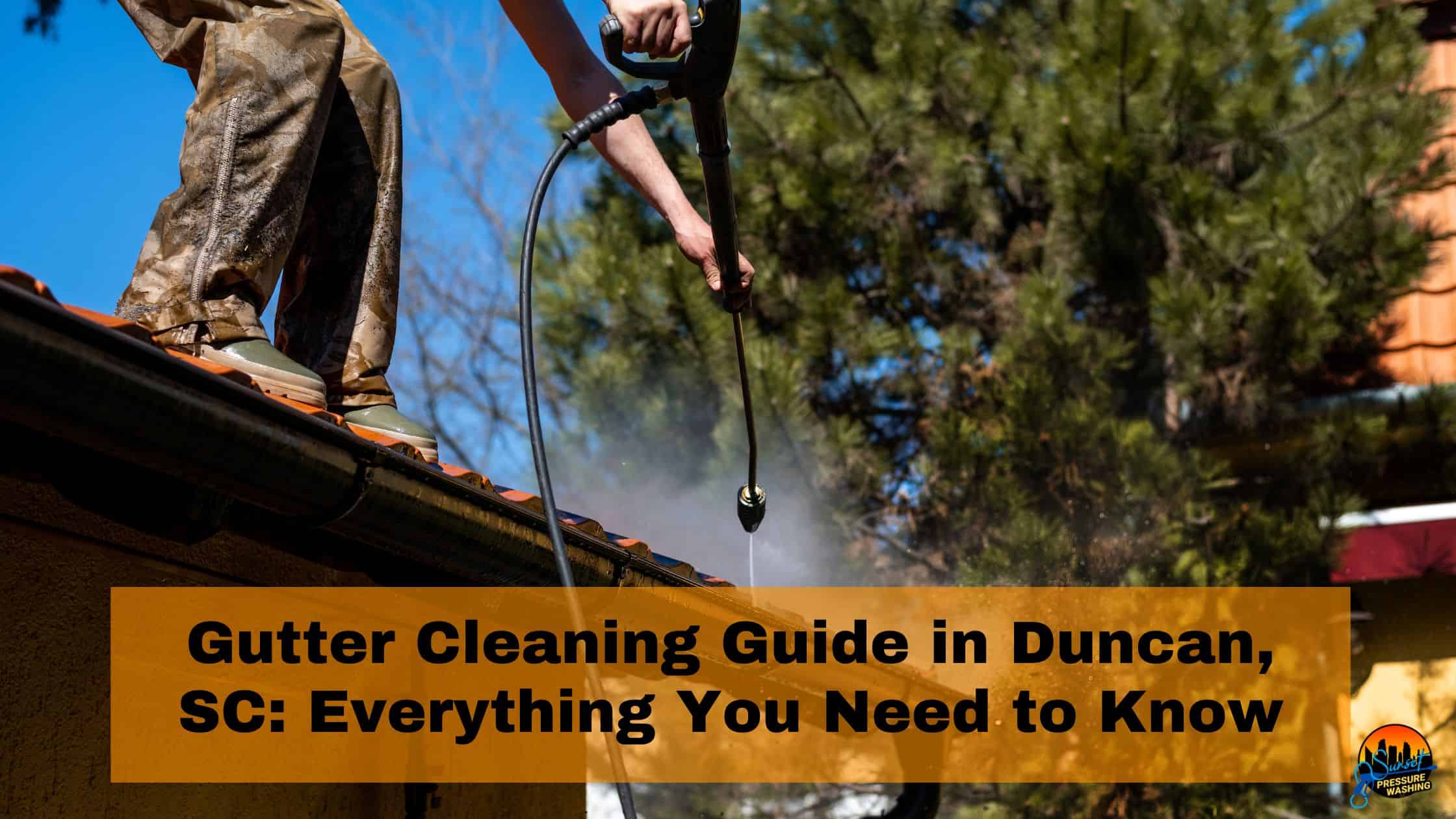 Gutter Cleaning Guide in Duncan, SC: Everything You Need to Know