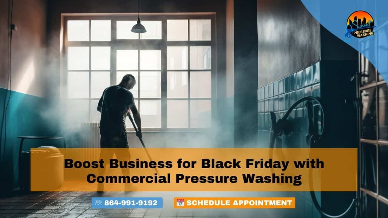 Boost Business for Black Friday with Commercial Pressure Washing