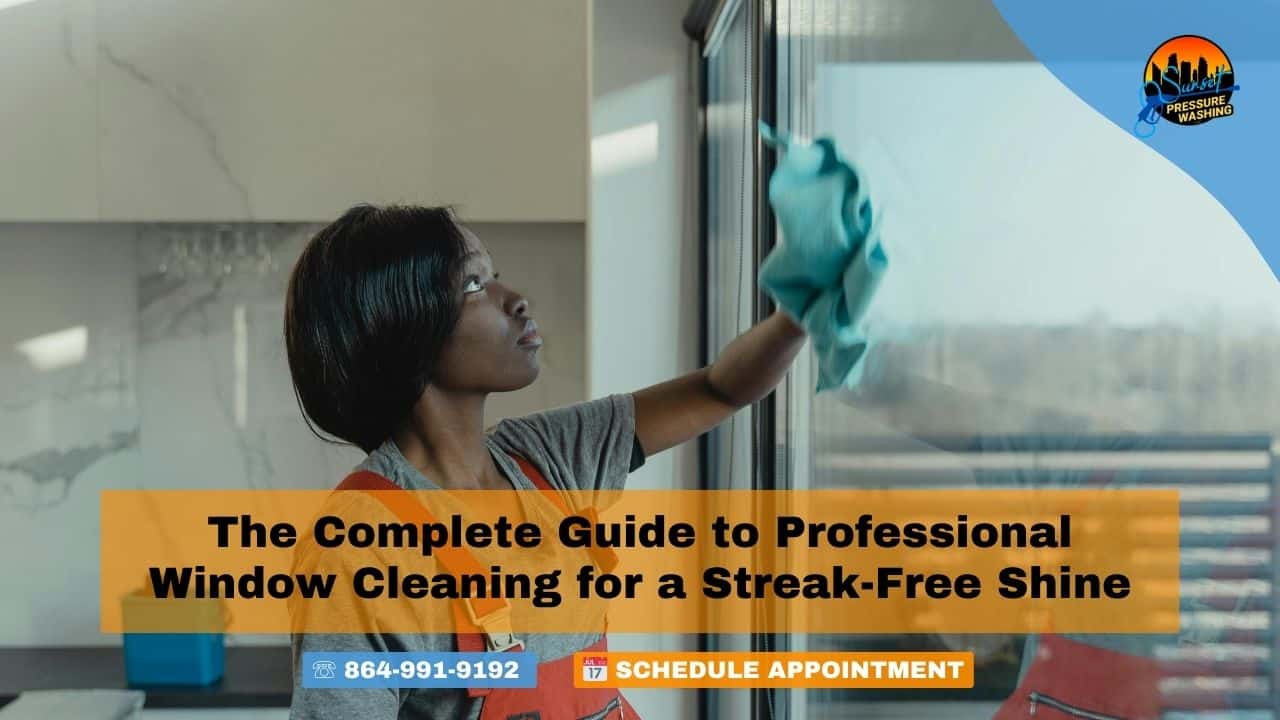 The Complete Guide to Professional Window Cleaning for a Streak-Free Shine