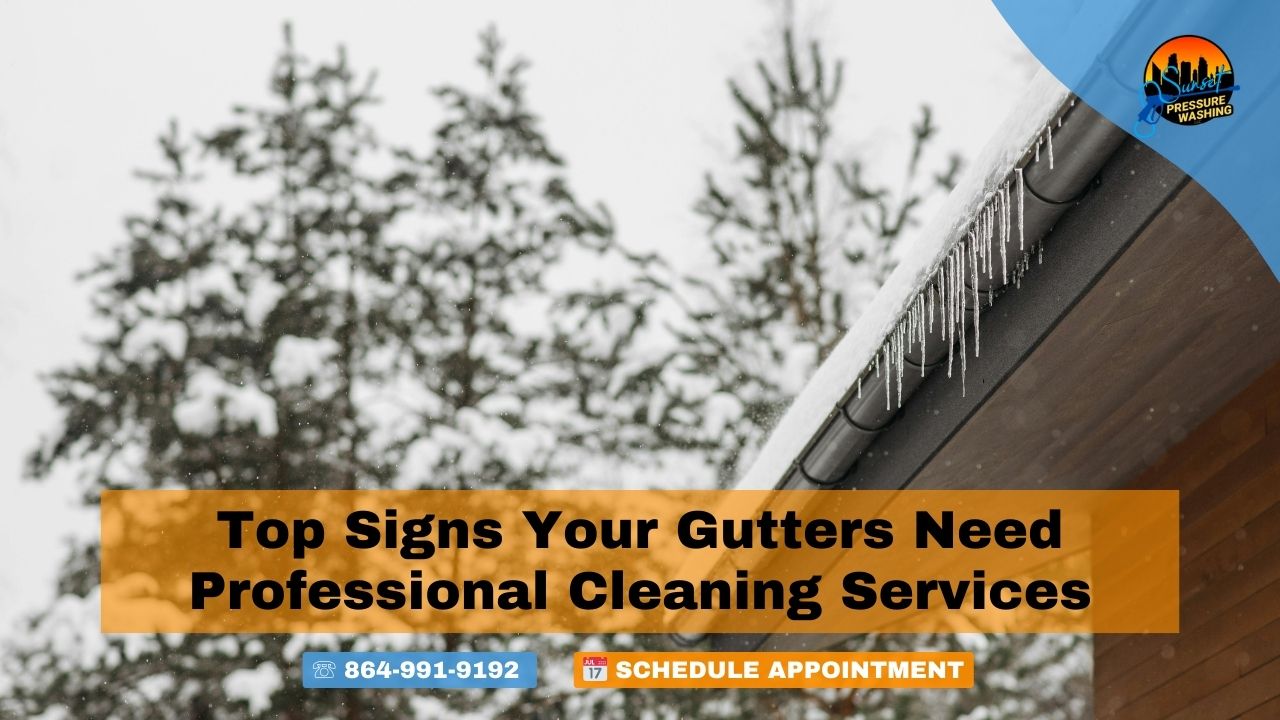 Top Signs Your Gutters Need Professional Cleaning Services