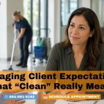 Managing Client Expectations: What “Clean” Really Means